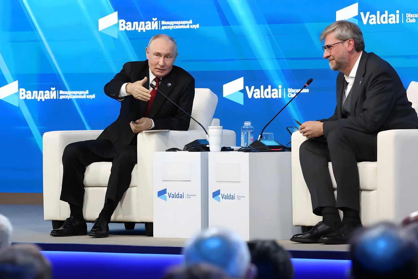 Путин на «Валдае» повторил тезисы о начале войны в Украине