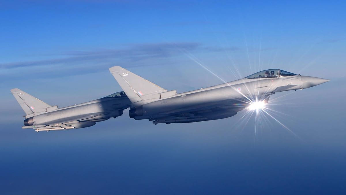 Дрон нарушил воздушное пространство НАТО в Литве, подняты Eurofighter